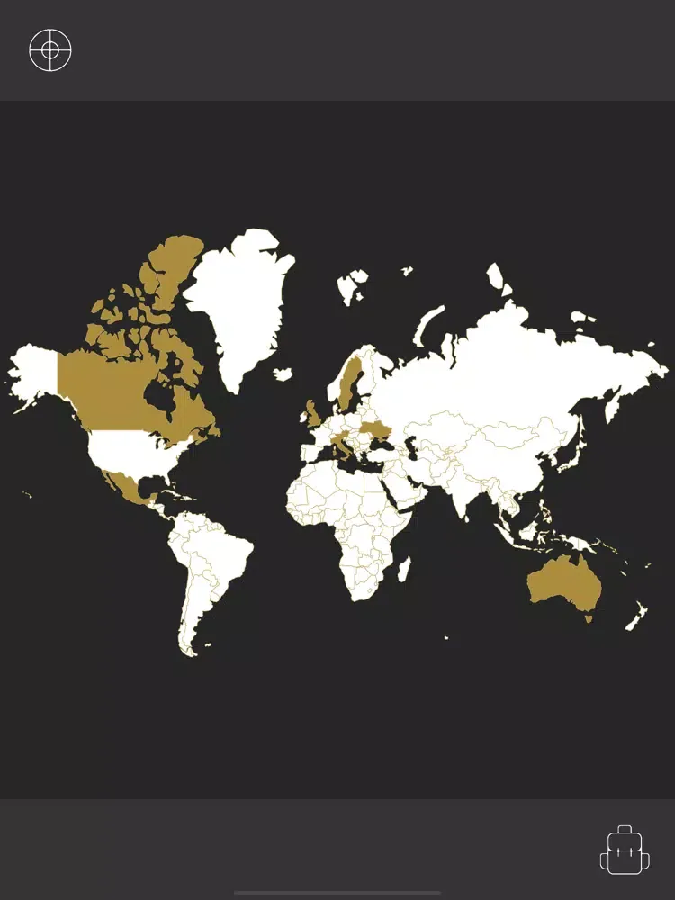 Tangkapan skrin ScratchOn: Scratch Map iPad