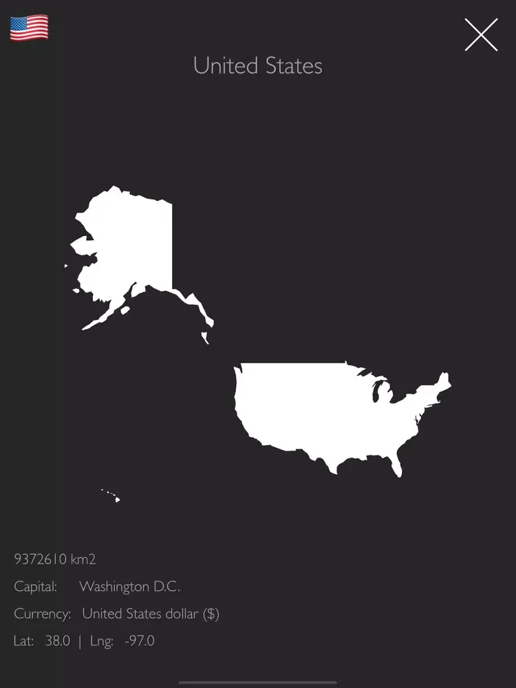 Tangkapan skrin ScratchOn: Scratch Map iPad