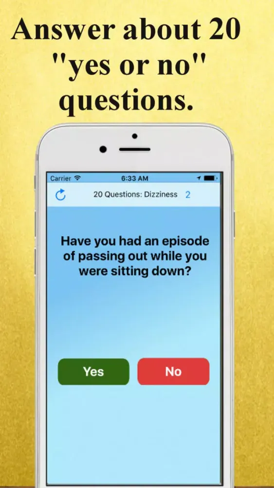 Zrzuty ekranu 20 Questions: Passing Out