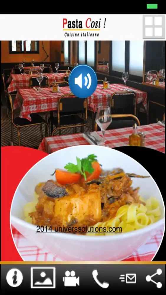 Zrzuty ekranu Pasta Cosi