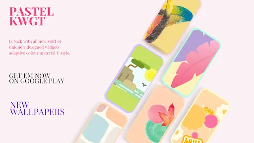 Pastel KWGT Screenshots