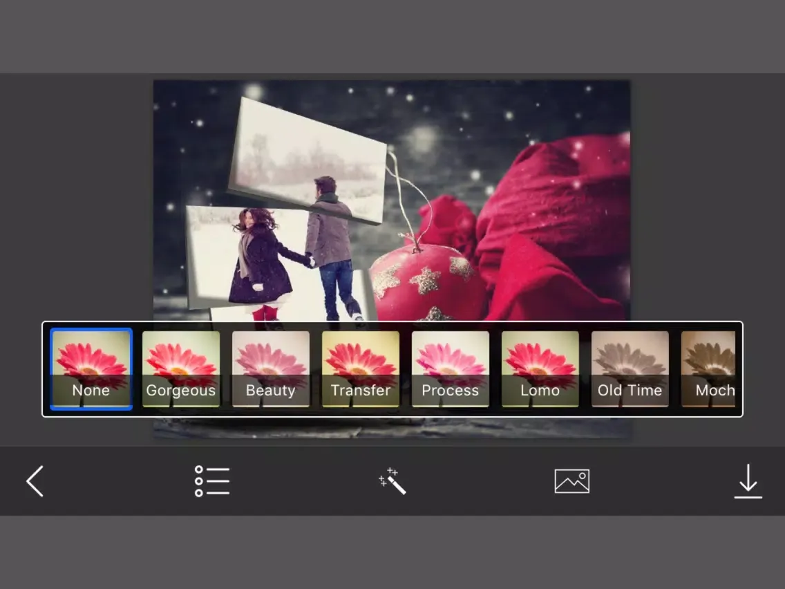 3D Christmas Photo Frame - Amazing Picture Frames & Photo Editor iPad  Ekran Görüntüleri