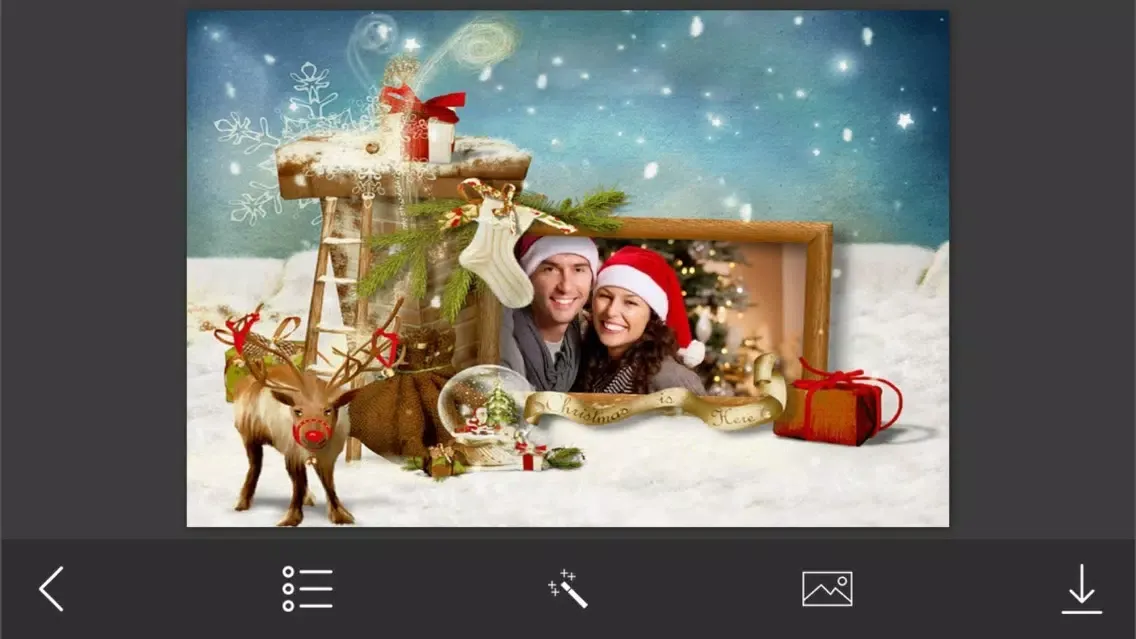 Christmas Photo Frame - Amazing Picture Frames & Photo Editor Ekran Görüntüleri