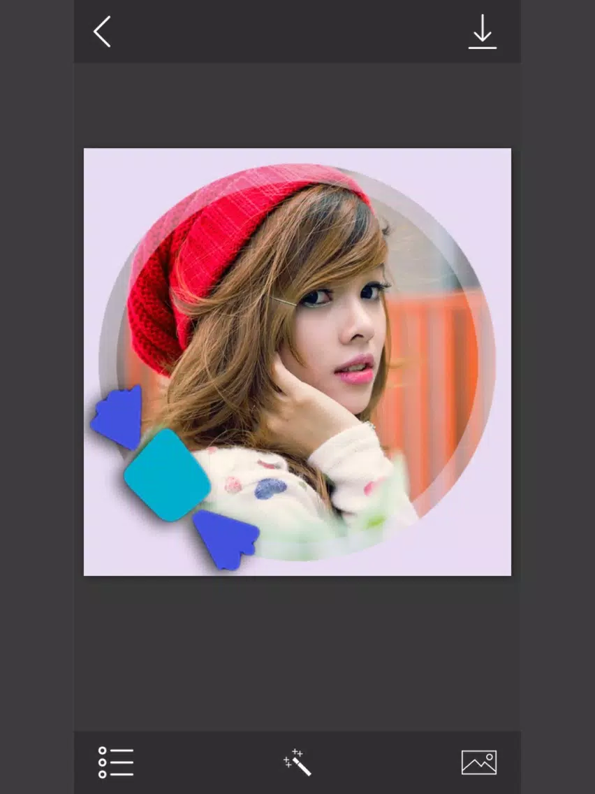 ภาพหน้าจอของ Candy Photo Frames - Creative Frames for your photo iPad 