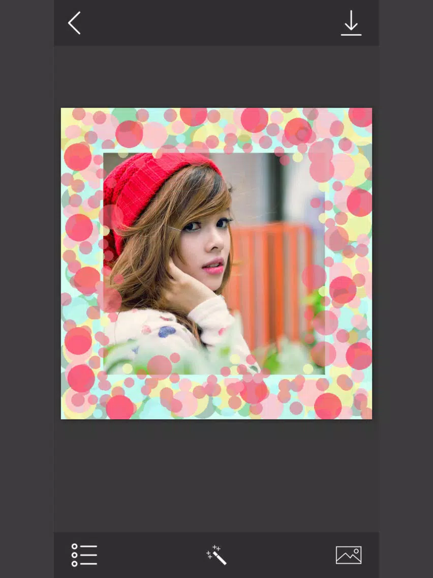 ภาพหน้าจอของ Candy Photo Frames - Creative Frames for your photo iPad 