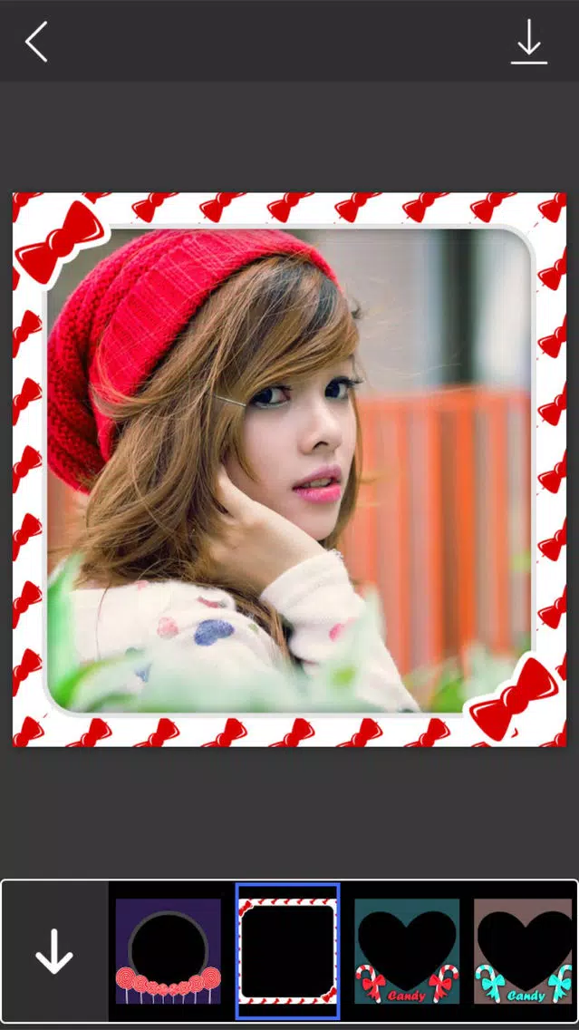 ภาพหน้าจอของ Candy Photo Frames - Creative Frames for your photo