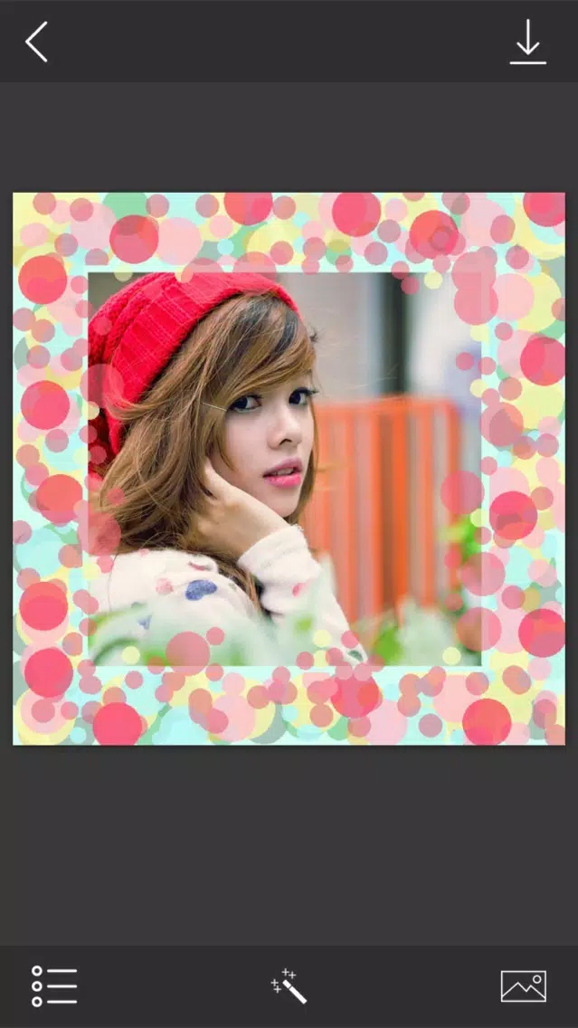 ภาพหน้าจอของ Candy Photo Frames - Creative Frames for your photo