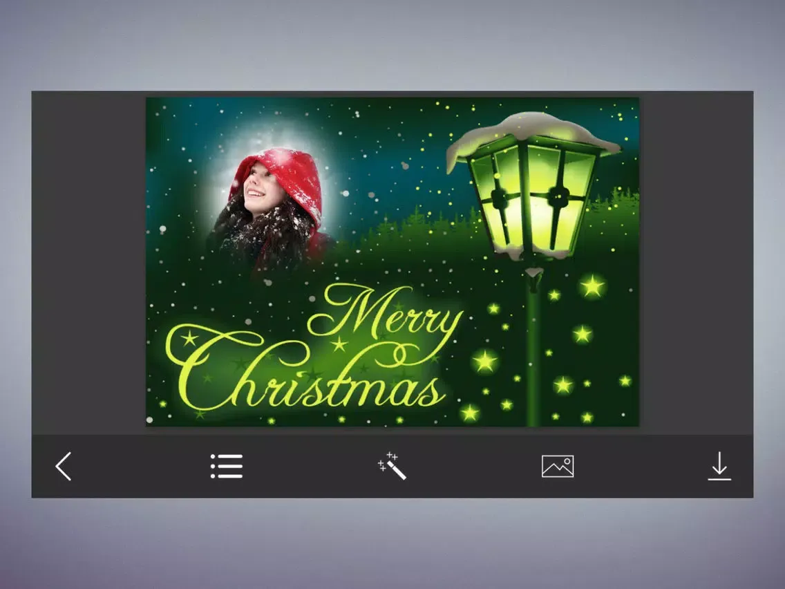 Happy Christmas Photo Frames - Instant Frame Maker & Photo Editor iPad  Ekran Görüntüleri