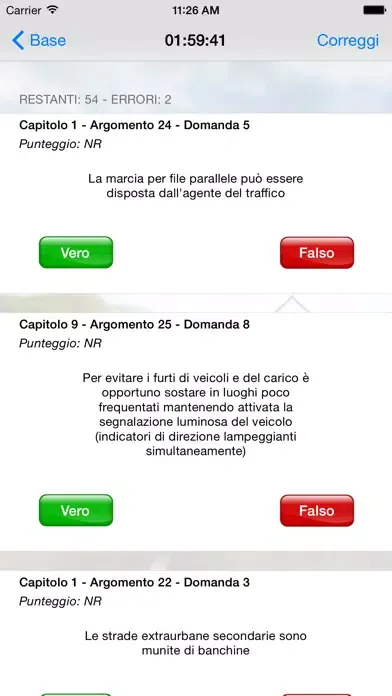 Captures d'écran de Quiz CQC