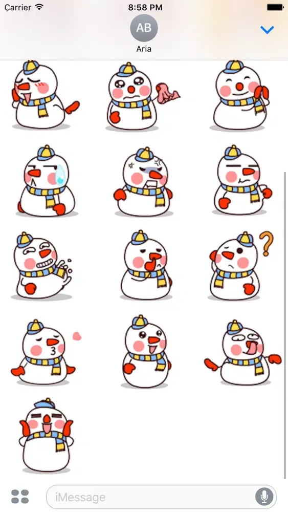 Animated Lonely Snowman应用截图