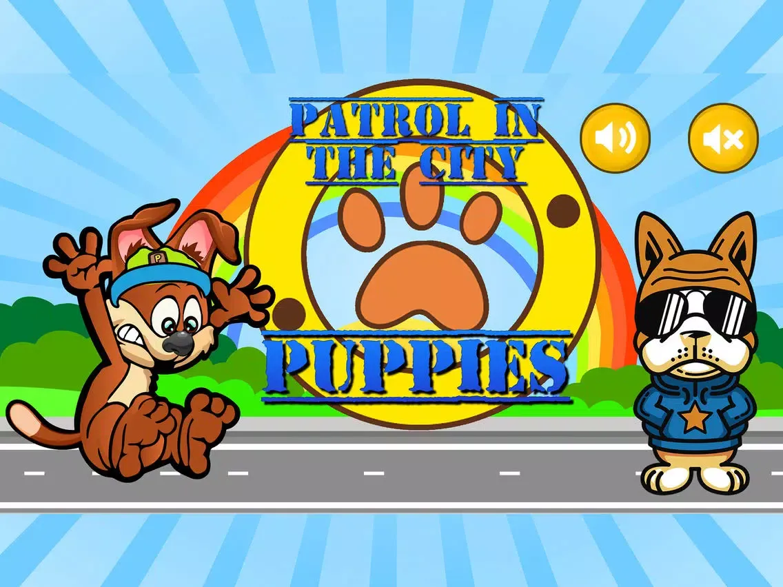 Capturas de tela do Patrol in the City of Puppies iPad 