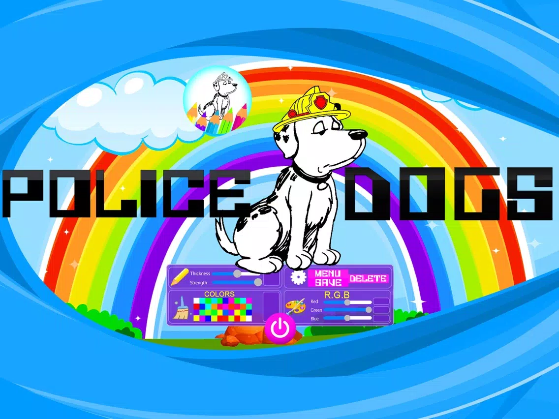 Dogs Book to Paint iPad  سکرین شاٹس