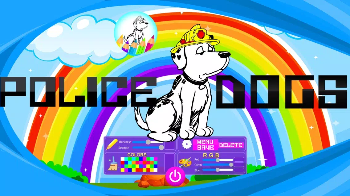 Dogs Book to Paint سکرین شاٹس