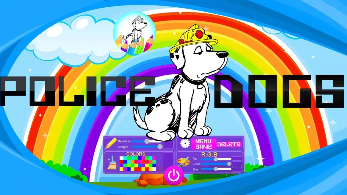 Dogs Book to Paint应用截图