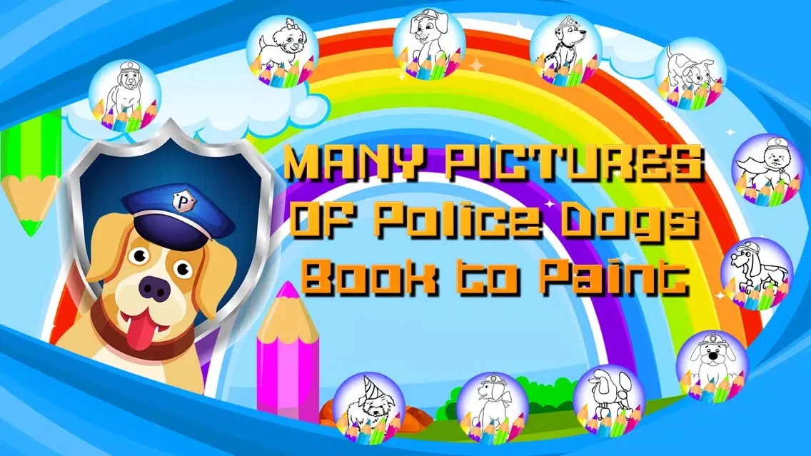 Dogs Book to Paint应用截图