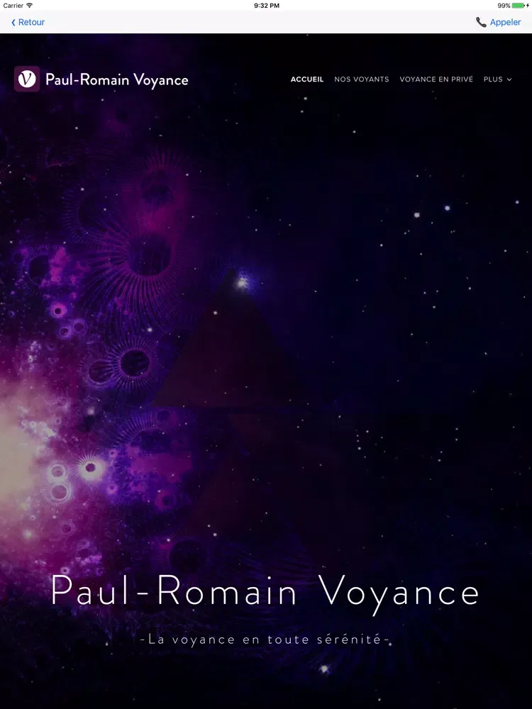 Скриншоты Paul-Romain Voyance iPad 