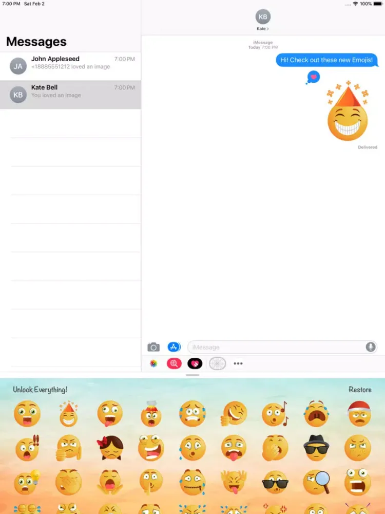 تصاویر Emoji Pack iPad 
