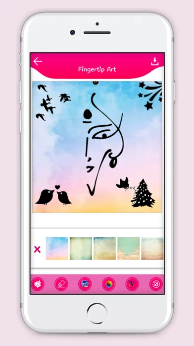 Fingertip Art : Name Art應用截圖