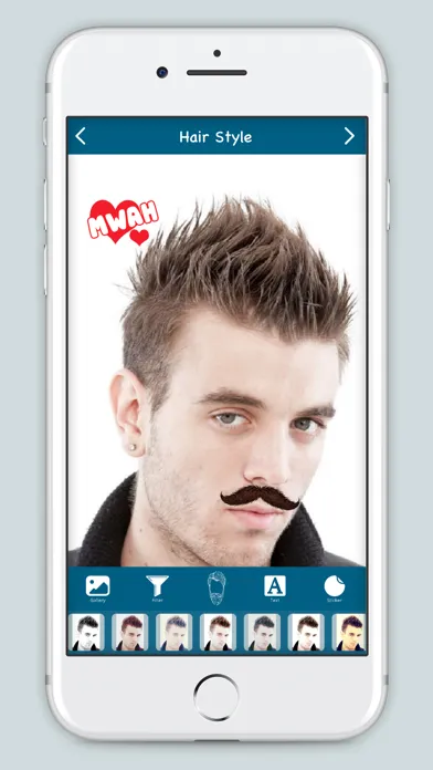 Capturas de tela do Men Hair Style : Hair Salon
