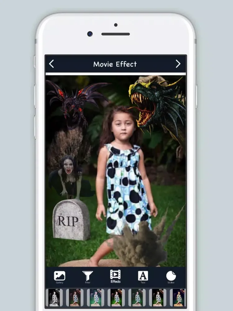 Movie FX Effect Photo Editor iPad 应用截图