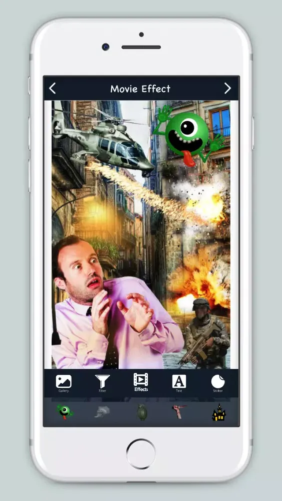 Movie FX Effect Photo Editor应用截图