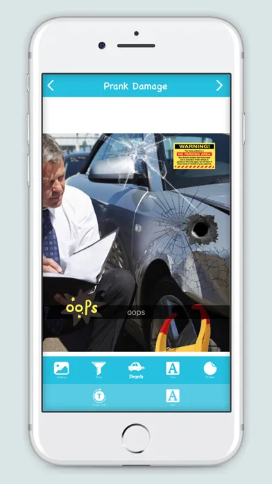 ภาพหน้าจอของ Vehicle Damage Prank