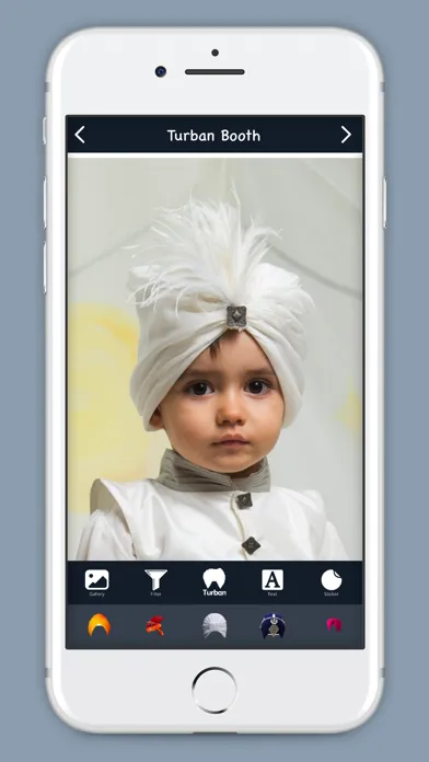 Turban Booth Photo Editor Screenshots