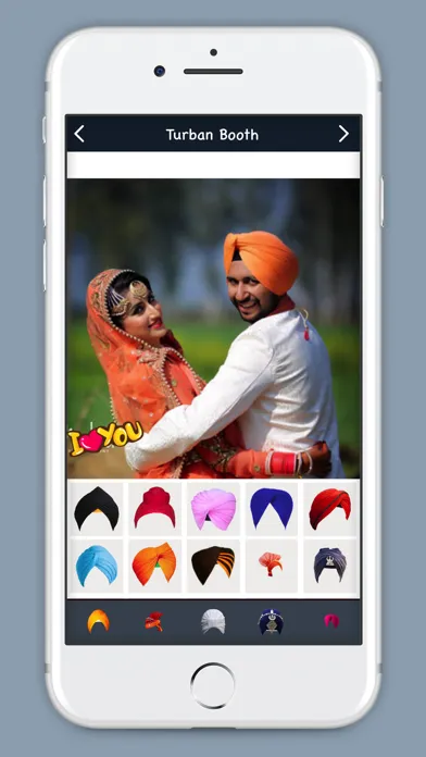 Turban Booth Photo Editor Screenshots