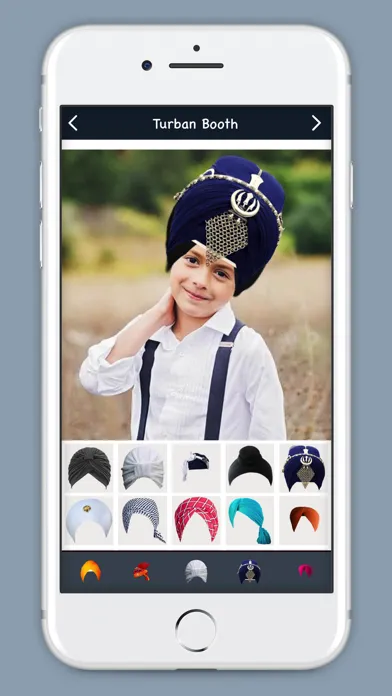 Turban Booth Photo Editor Screenshots