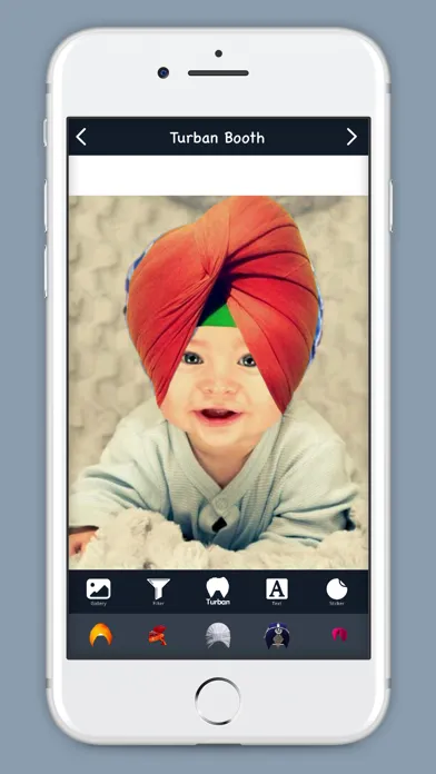 Turban Booth Photo Editor Screenshots