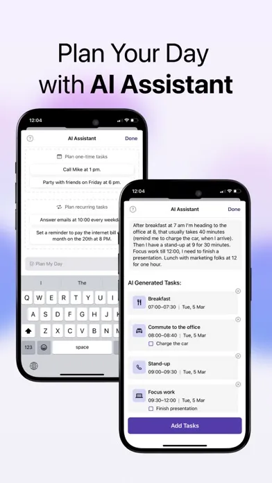 Simplified - AI Daily Planner Screenshots