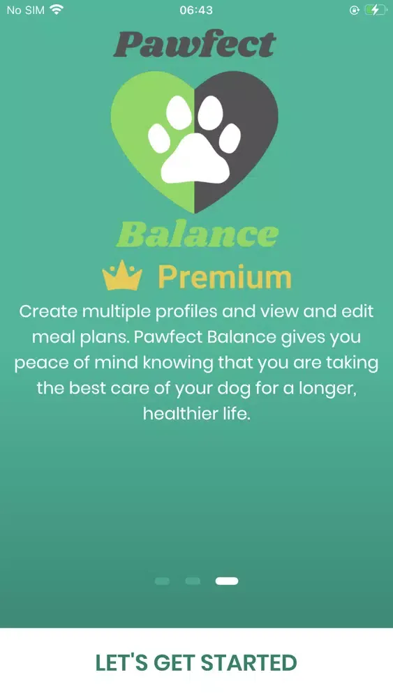 Capturas de tela do Pawfect Balance