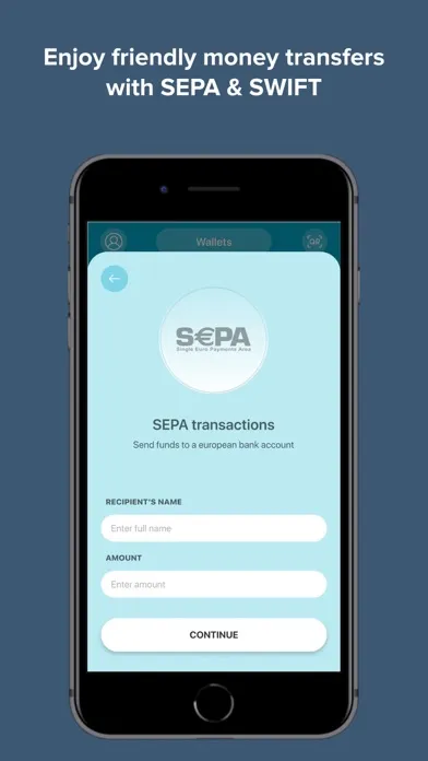 Elegro Business Wallet Screenshots