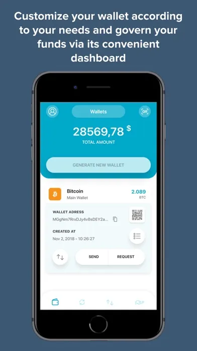 Elegro Business Wallet Screenshots
