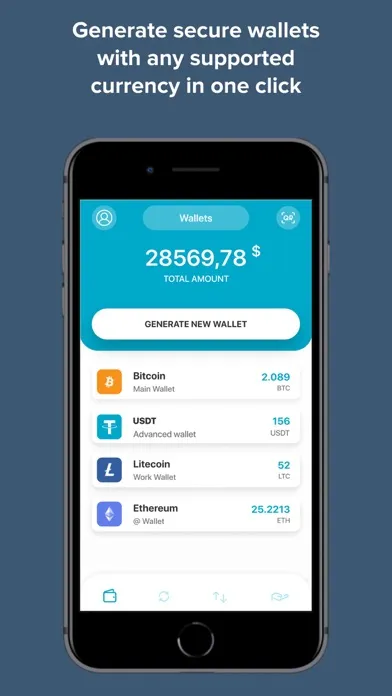 Elegro Business Wallet Screenshots