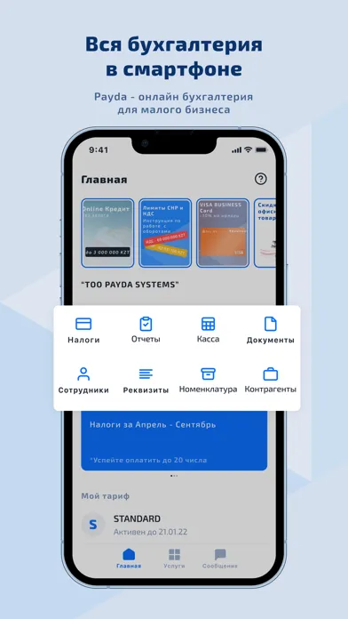 Capturas de pantalla de Payda: бухгалтерия в смартфоне