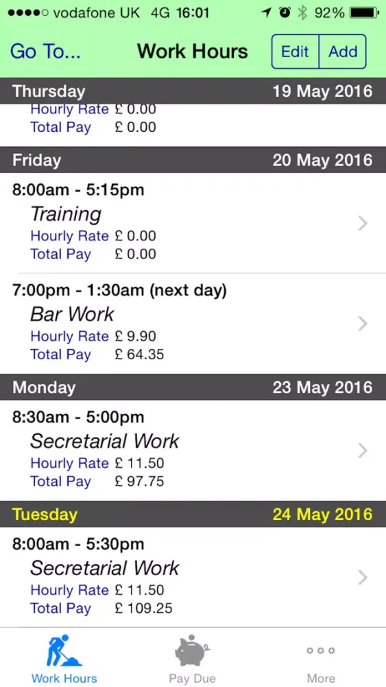تصاویر Easy Pay Diary - Cloud
