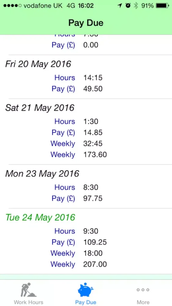 تصاویر Easy Pay Diary - Cloud