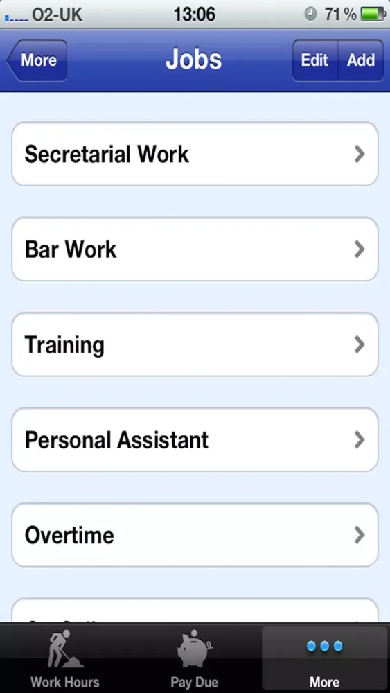 Tangkapan layar Easy Pay Diary