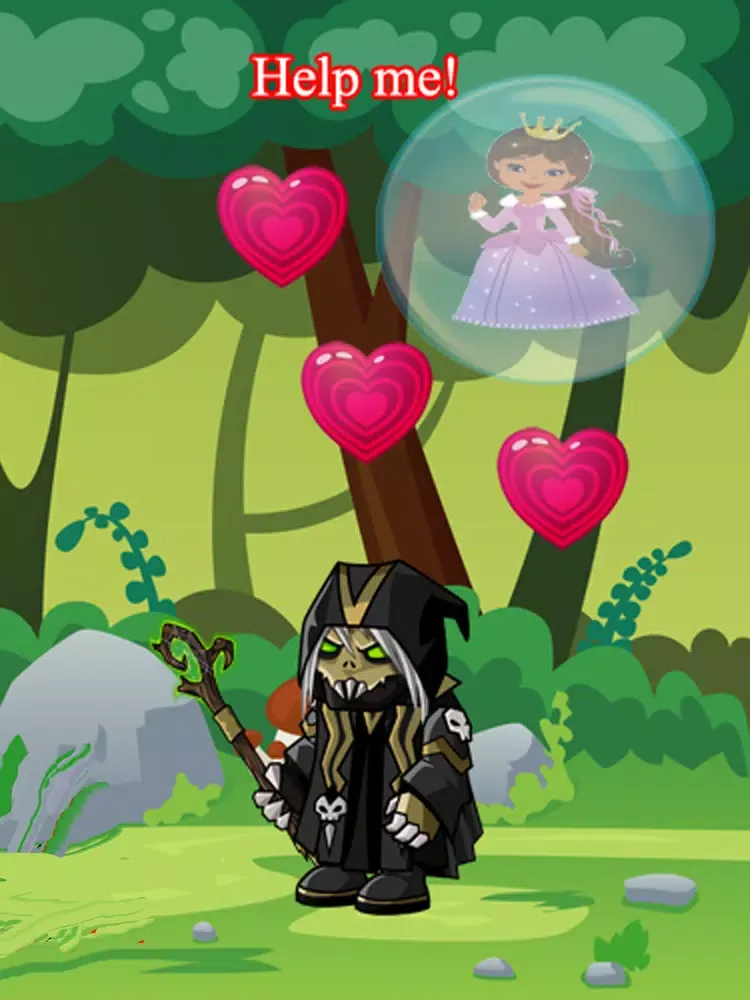 Help the Princess Down iPad  스크린샷