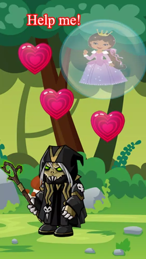 Help the Princess Down 스크린샷