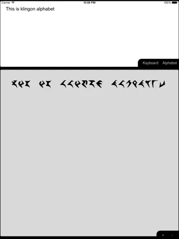 Tangkapan skrin Rune Writer iPad 