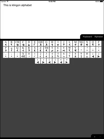 Tangkapan skrin Rune Writer iPad 