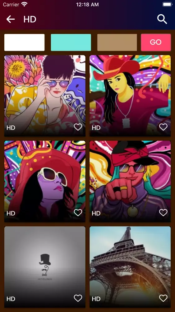 Daily Wallpapers App স্ক্রিনশট