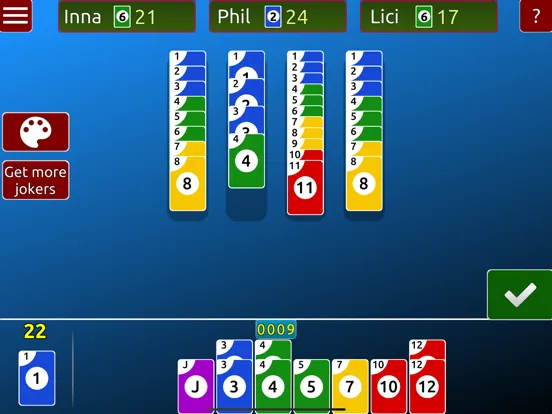 Skip 10 Solitaire iPad  Screenshots
