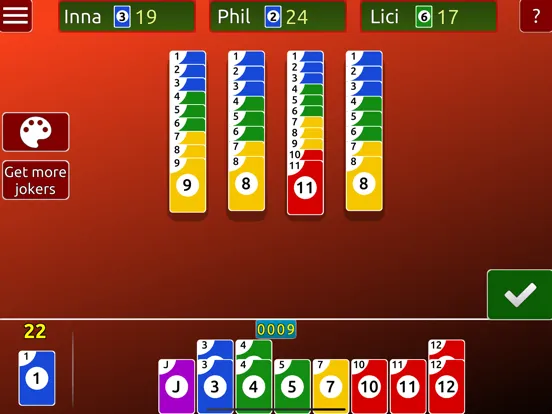 Skip 10 Solitaire iPad  Screenshots