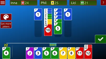 Skip 10 Solitaire Screenshots