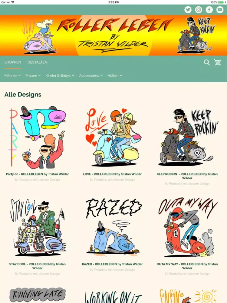 Scooter Life Shop iPad  Ekran Görüntüleri