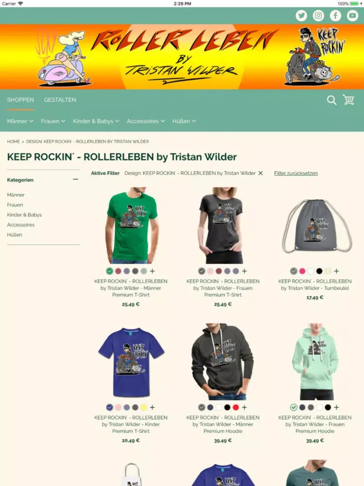 Scooter Life Shop iPad  Ekran Görüntüleri
