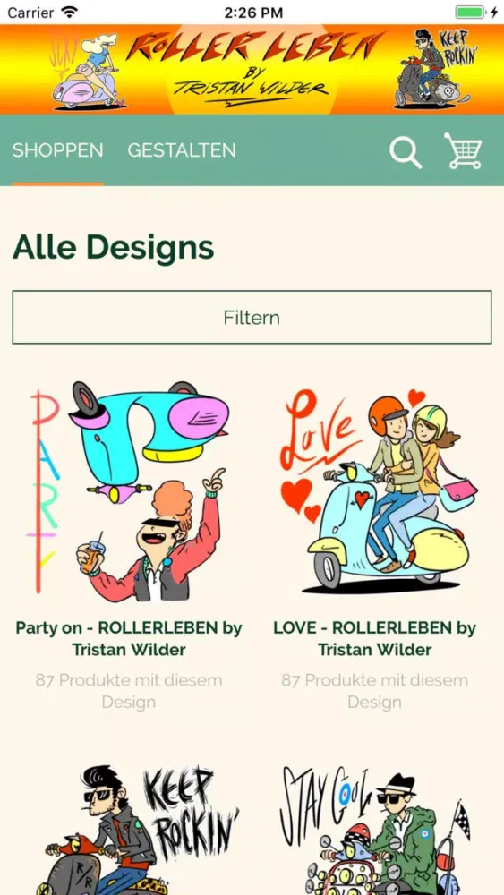 Scooter Life Shop Ekran Görüntüleri